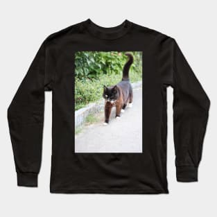 Cat - Switzerland Long Sleeve T-Shirt